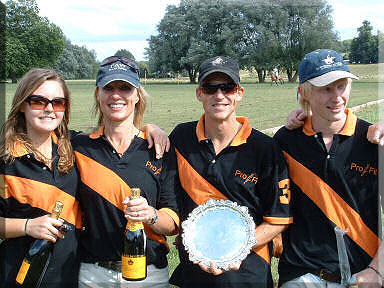 Polo image 11 - a proud winning team!